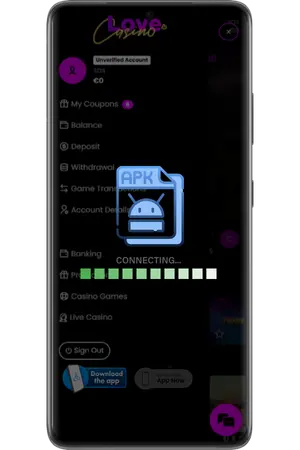 Download process Love Casino